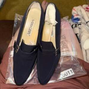 Women's Sam & Libby Heels Black size 9 M item 0011
